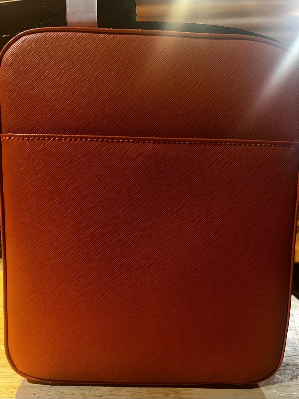 ❌RARE❌NWOT Fifty Karat Orange Message Bag 💼